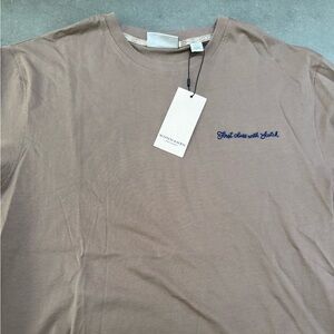 Scotch & Soda Beige Short Sleeve Tee